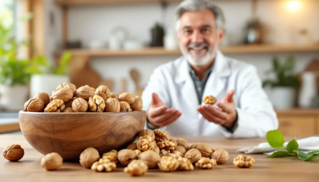 ein ernährungsberater erklärt, wie der tägliche verzehr von walnüssen das gedächtnis effektiv stärkt und die gehirnfunktion verbessert.