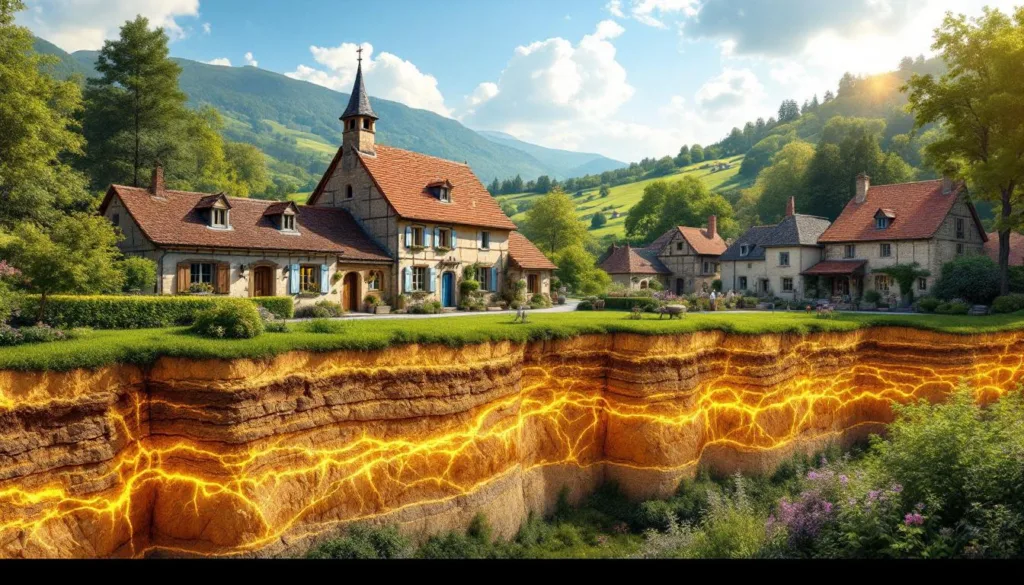 ein geologe erklärt, warum ein kleines französisches dorf unerwartet wohlhabend wird – spannende einblicke in geologische geheimnisse und lokale entwicklung.