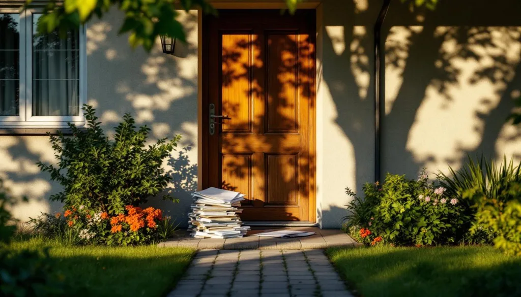 dieser trick zeigt einbrechern, dass du nicht zu hause bist – ganz ohne schloss und alarm. schütze dein zuhause effektiv vor einbruch.