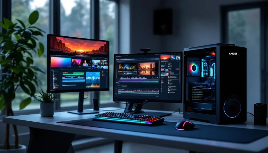 entdecke, wie amds neueste ki-chips dein heim-setup revolutionieren und nahtloses 4k-video-editing mit schnellerer leistung und effizienterer verarbeitung ermöglichen.