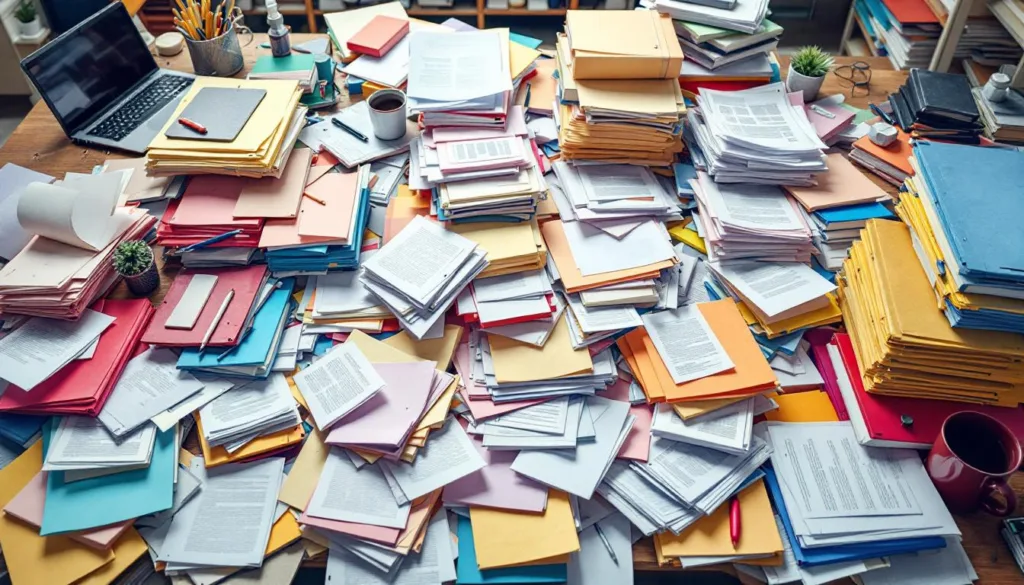 entdecke, warum dein papierkram chaotisch bleibt und wie ein dokumentenscanner dir helfen kann, ordnung und effizienz in deine unterlagen zu bringen.