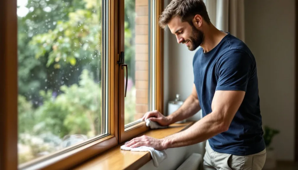 entdecken sie einen einfachen trick zur streifenfreien fensterreinigung ganz ohne teure reiniger oder mikrofasertücher – nur mit einer prise salz.